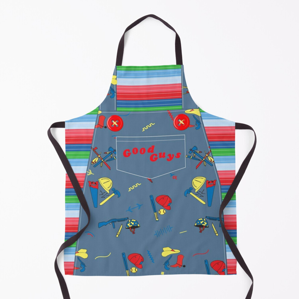 Good Guys Child's Play Chucky - Killer Doll Overalls Grill Aprons for Kitchen BBQ Chef