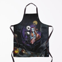 Nightmare Before Christmas Grill Aprons for Kitchen BBQ Chef