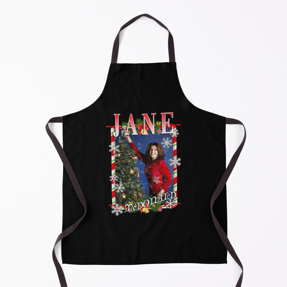 Jane McDonald Christmas Tribute Grill Aprons for Kitchen BBQ Chef