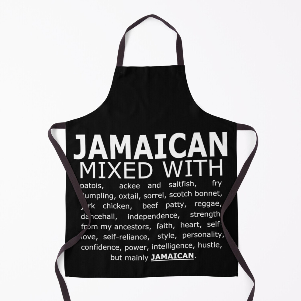 Jamaican Mixed With Grill Aprons for Kitchen BBQ Chef