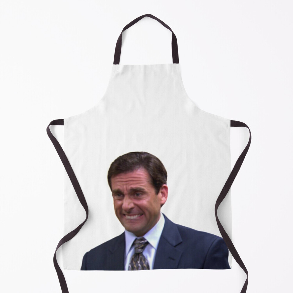 Michael Scott Funny Face - The Office Grill Aprons for Kitchen BBQ Chef