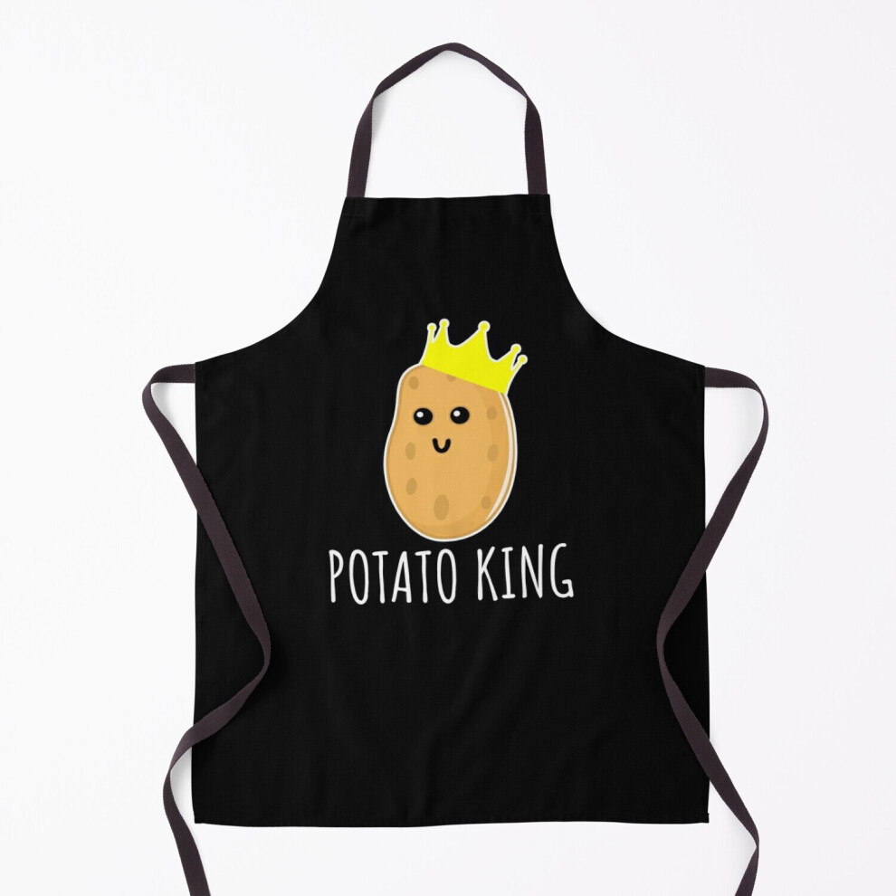 Potato King - Funny Potato gift Grill Aprons for Kitchen BBQ Chef