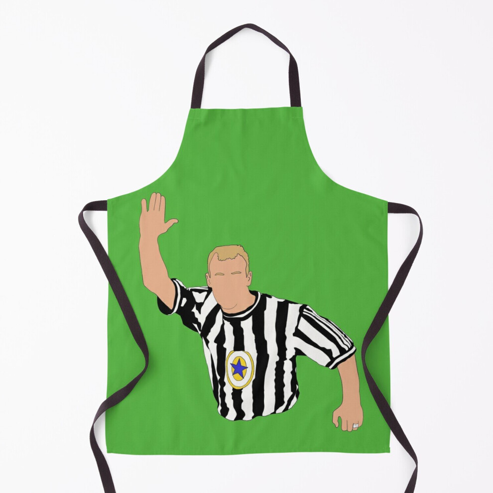 Alan Shearer Newcastle Iconic Celebration Grill Aprons for Kitchen BBQ Chef