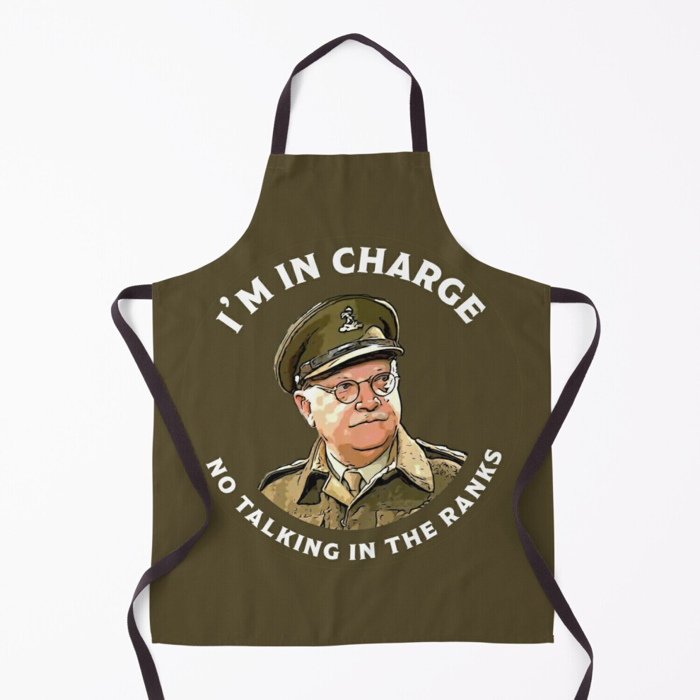 Dad's Army - tain Mainwaring - British Nostalgia - Dad's Army s - Comedy Gifts Grill Aprons for Kitchen BBQ Chef