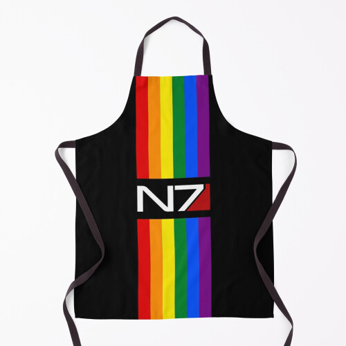 N7 Gay Pride Grill Aprons for Kitchen BBQ Chef