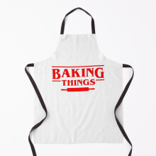 Baking Things Stranger Things Style Grill Aprons for Kitchen BBQ Chef