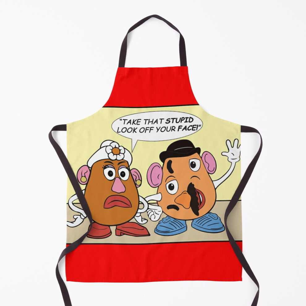 Mr. and Mrs Potato Head Grill Aprons for Kitchen BBQ Chef