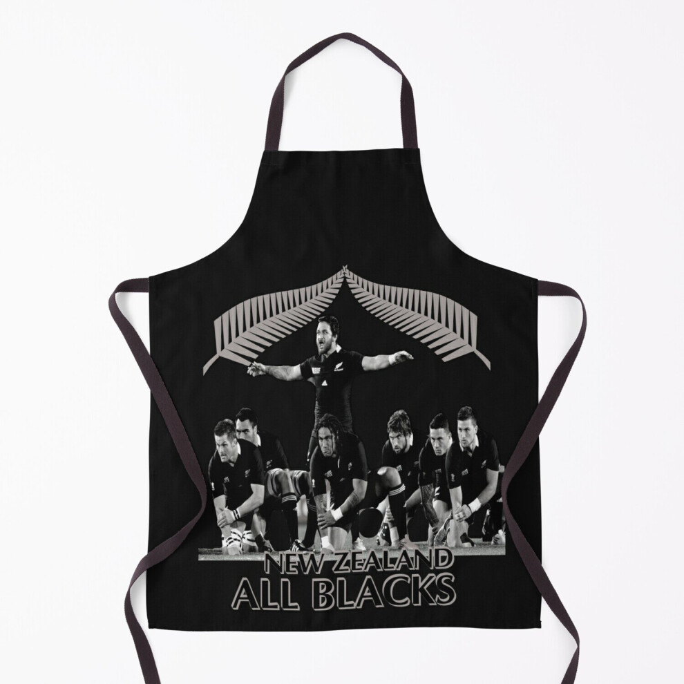 Rugby NEW ZEALAND ALL BLACKS SUPERSTAR Grill Aprons for Kitchen BBQ Chef