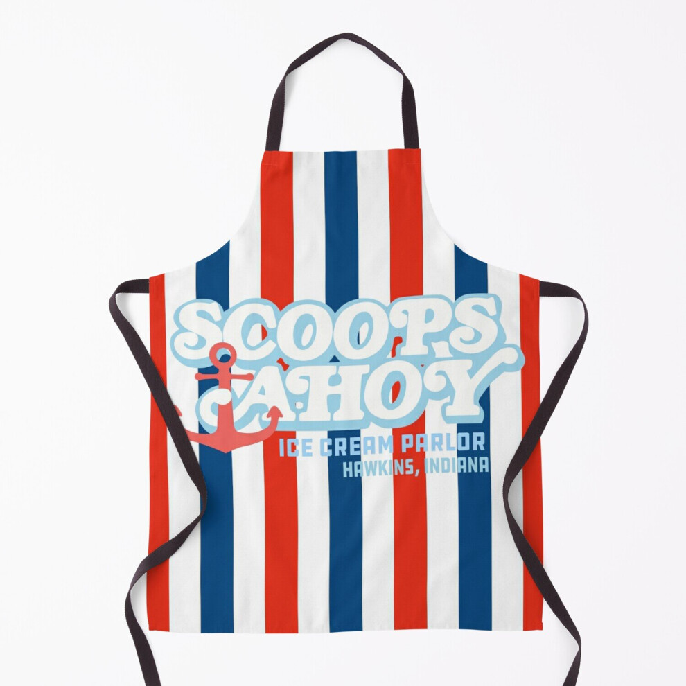 Scoops ahoy ice cream Grill Aprons for Kitchen BBQ Chef