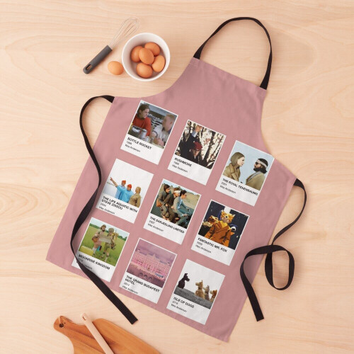 Pantone Wes Anderson Grill Aprons for Kitchen BBQ Chef 2