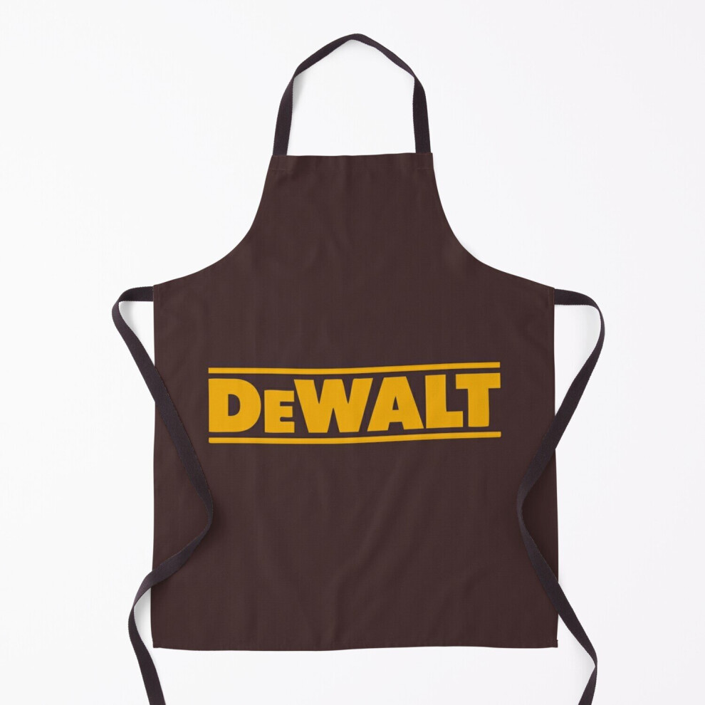 dewalt heavy tools yellow Grill Aprons for Kitchen BBQ Chef