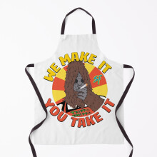 Sassy Foods The Big Lez Show Grill Aprons for Kitchen BBQ Chef