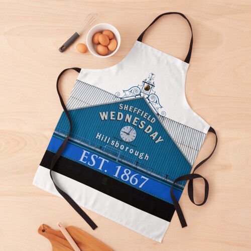 Sheffield Wednesday Famous Clock Grill Aprons for Kitchen BBQ Chef 2