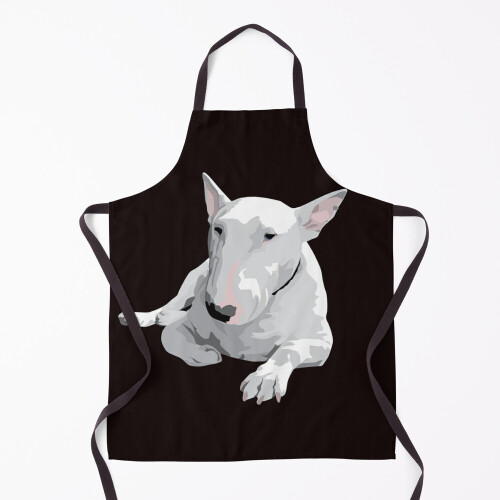 English Bull terrier Grill Aprons for Kitchen BBQ Chef