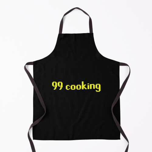 Runescape OSRS 99 cooking Grill Aprons for Kitchen BBQ Chef