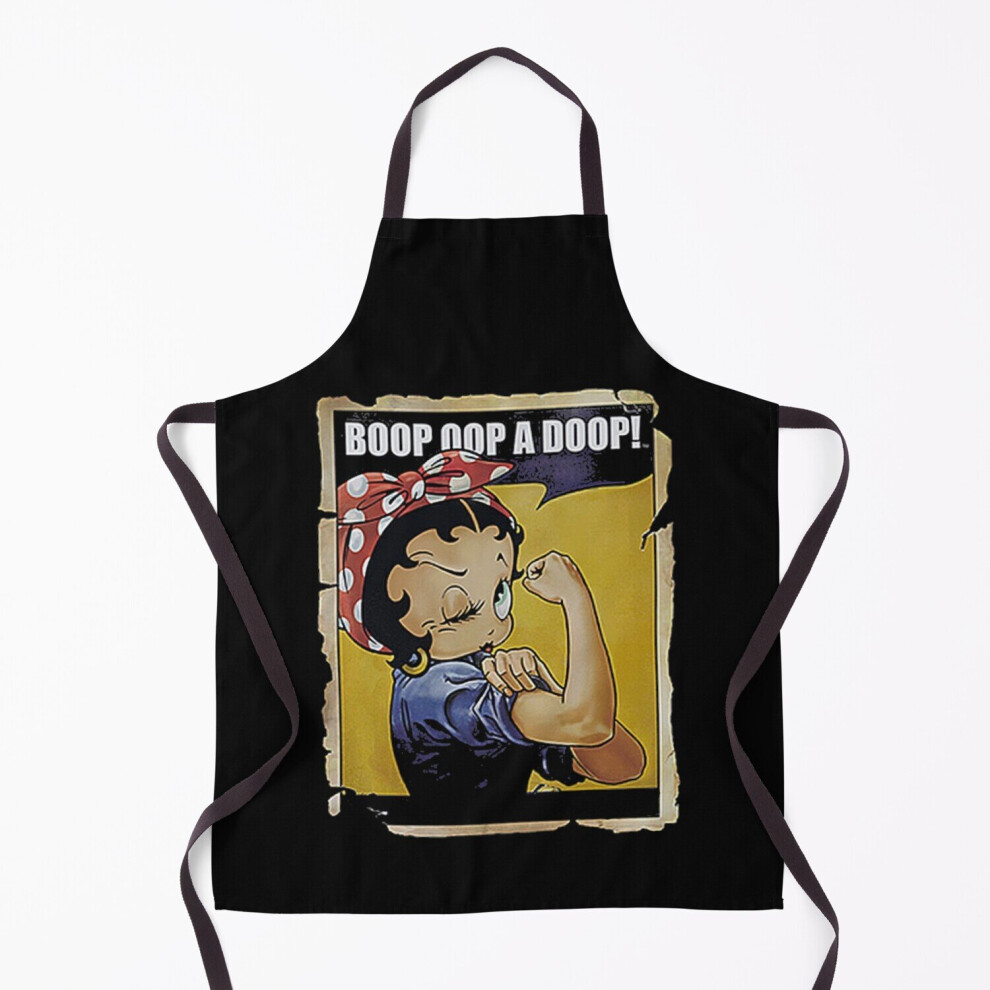 Betty Boop Strong Women Grill Aprons for Kitchen BBQ Chef