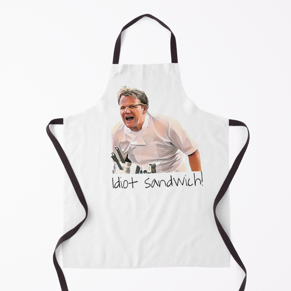 Gordon Ramsay idiot sandwich Grill Aprons for Kitchen BBQ Chef