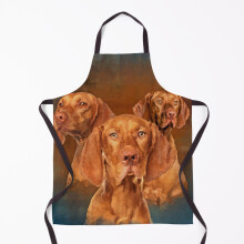 Vizsla - Hungarian pointer Collage Grill Aprons for Kitchen BBQ Chef