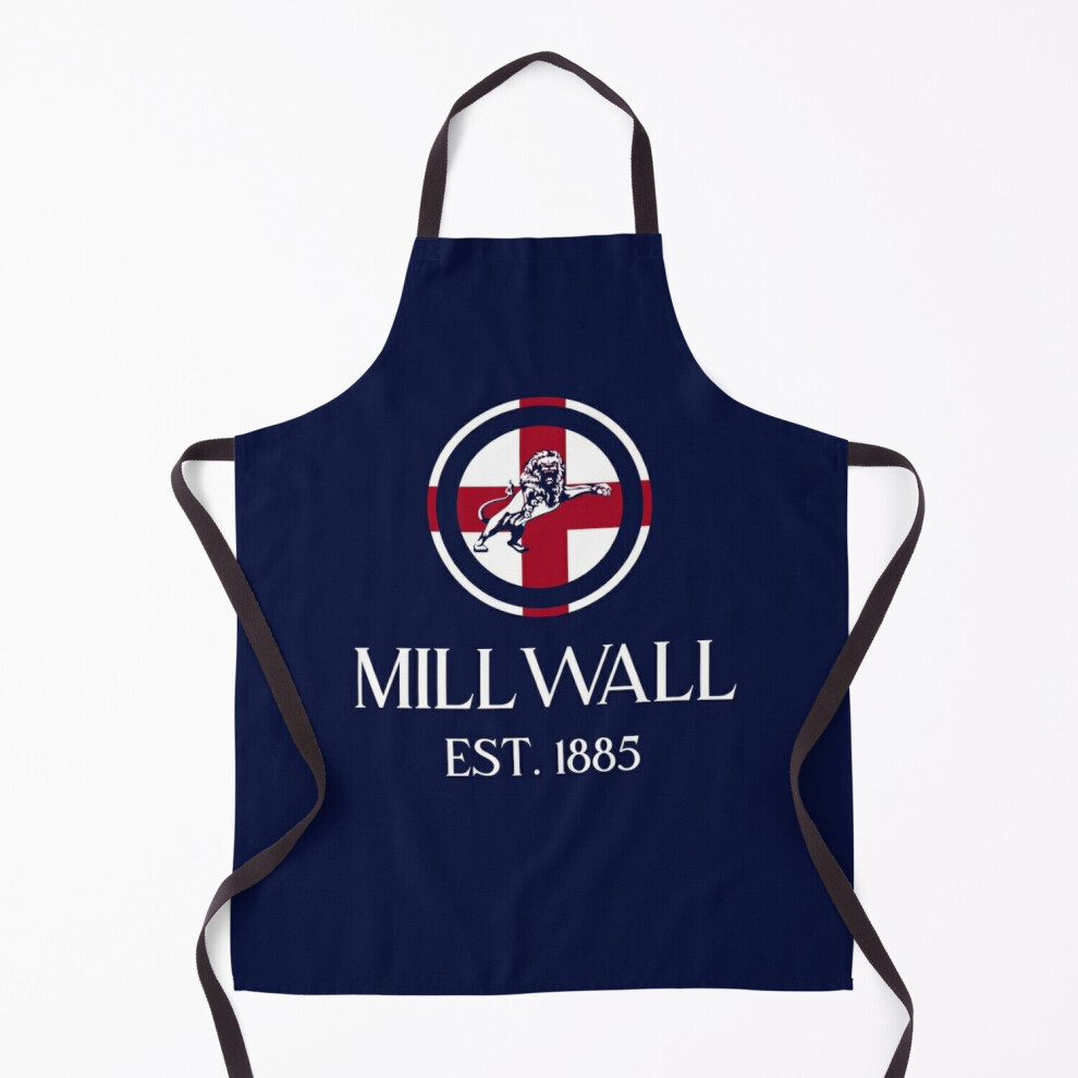 Famgem Millwall England Grill Aprons For Kitchen Bbq Chef