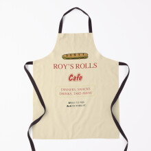 Roy's Rolls Cafe Grill Aprons for Kitchen BBQ Chef