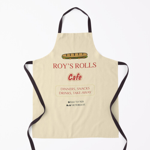 Roy's Rolls Cafe Grill Aprons for Kitchen BBQ Chef