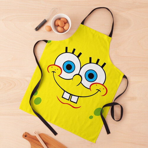 Spongebob Squarepants Face Grill Aprons for Kitchen BBQ Chef 2