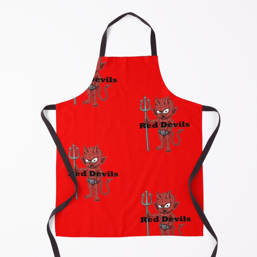 Manchester United Fan (Red Devils) Grill Aprons for Kitchen BBQ Chef