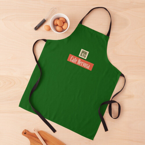 Cafe Nervosa Grill Aprons for Kitchen BBQ Chef 2