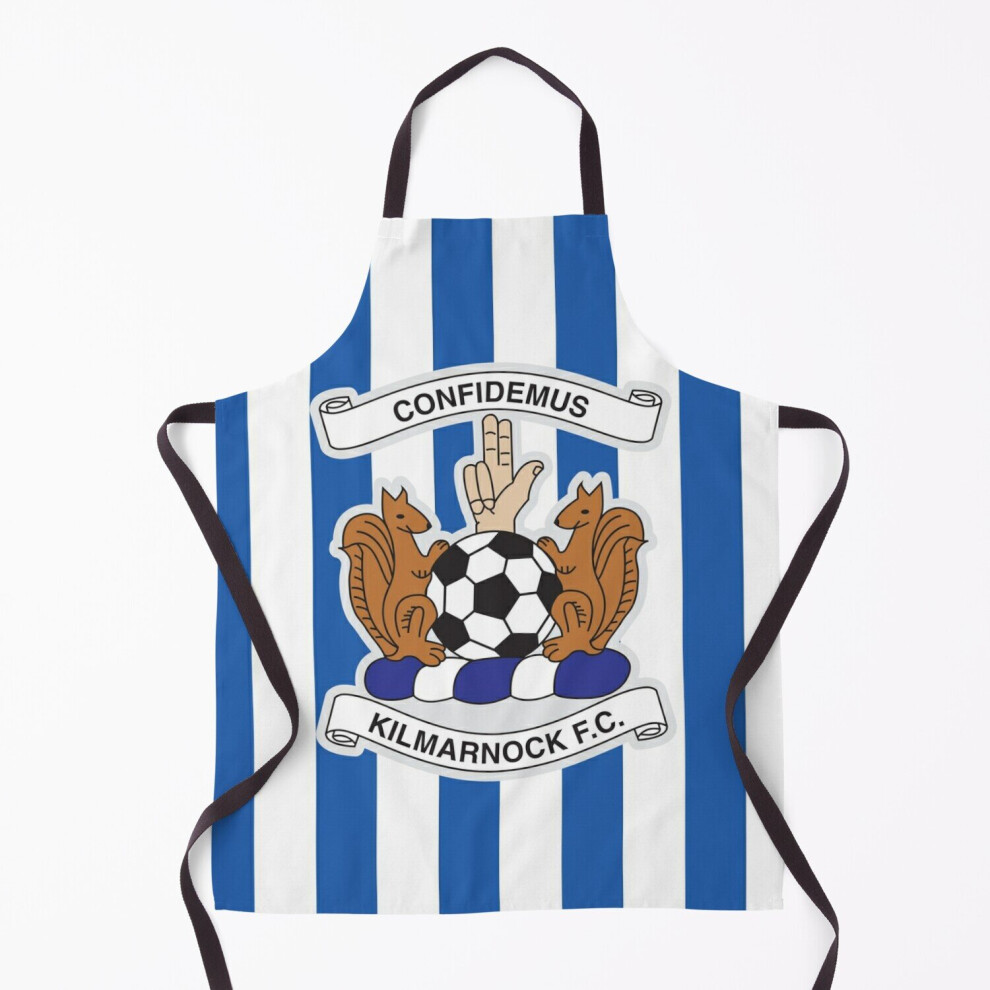 Kilmarnock football club logo - Stripes Grill Aprons for Kitchen BBQ Chef