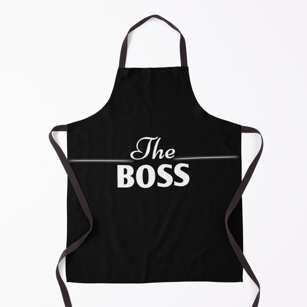 THE BOSS Grill Aprons for Kitchen BBQ Chef