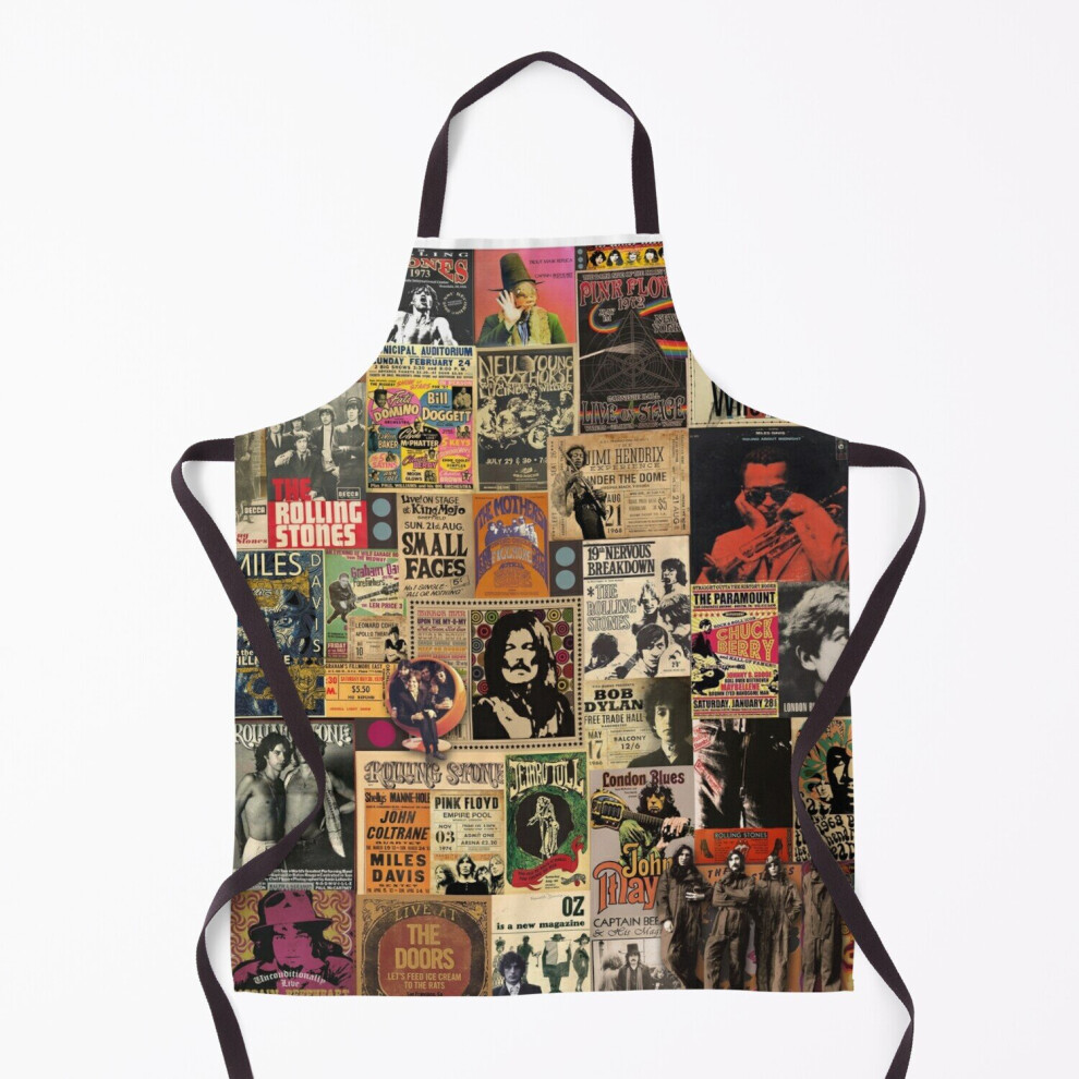 Rock n' roll stories Grill Aprons for Kitchen BBQ Chef