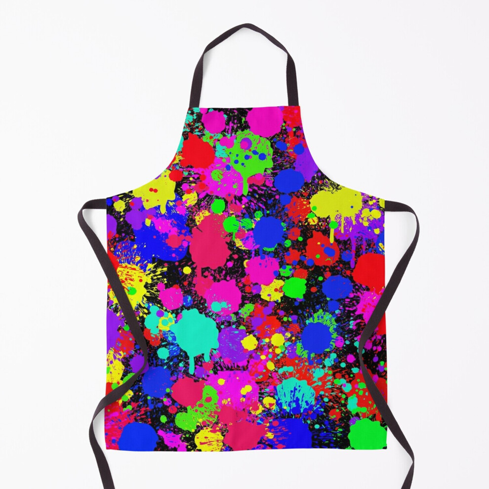 Paint Splatters Grill Aprons for Kitchen BBQ Chef