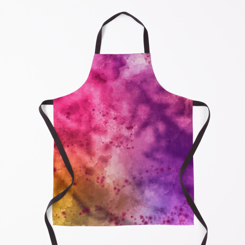 Colorful tie and dye pattern Grill Aprons for Kitchen BBQ Chef on OnBuy