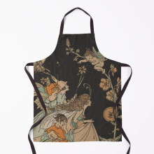 Fairy Frolic Grill Aprons for Kitchen BBQ Chef
