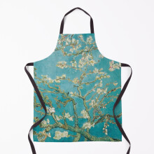 Vincent Van Gogh Almond Blossoms at St. Remy Grill Aprons for Kitchen BBQ Chef