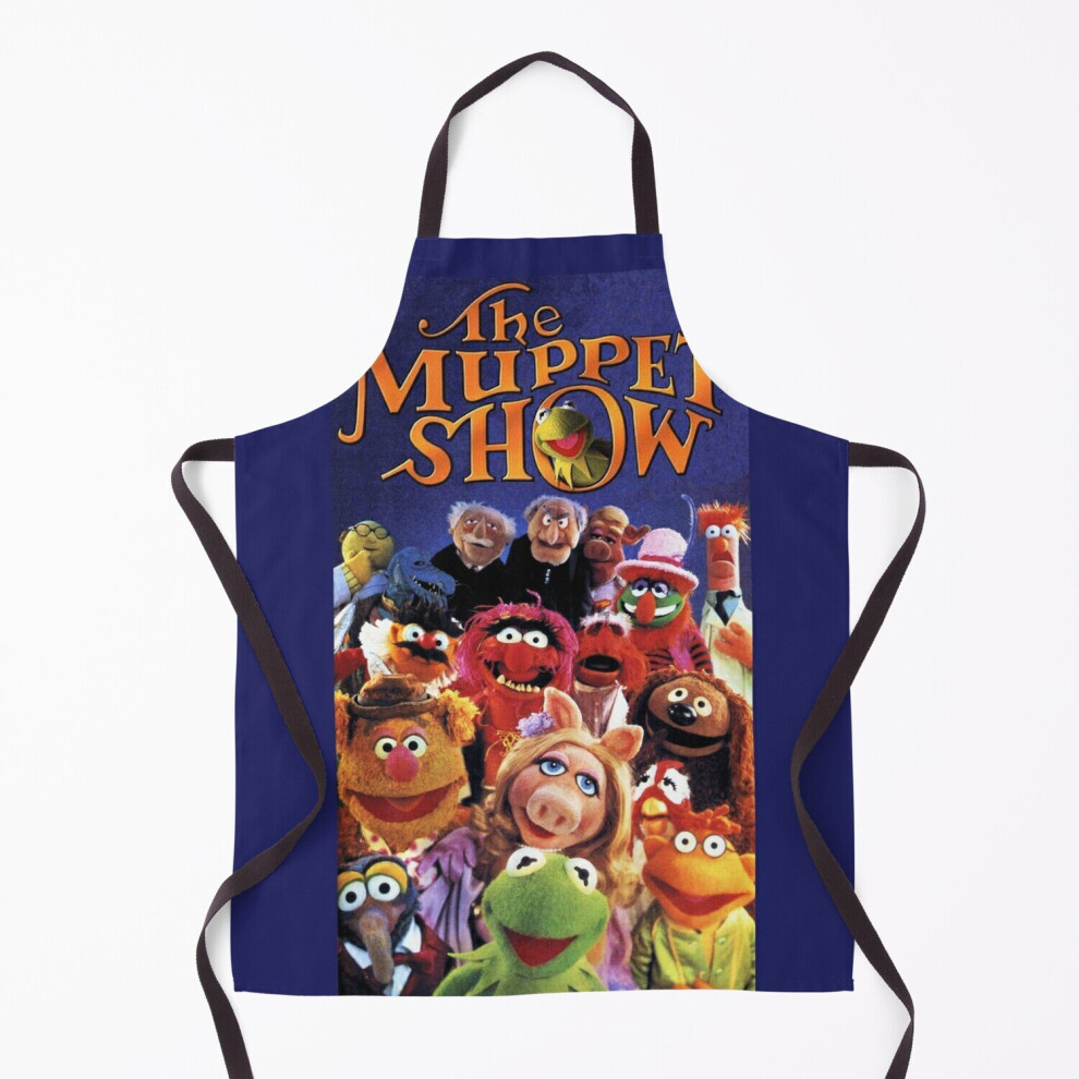 Famgem The Muppet Show - Vintage Cast Retro Tv Grill Aprons For Kitchen Bbq Chef