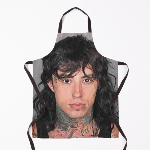 Ronnie Radke Mugshot Grill Aprons for Kitchen BBQ Chef