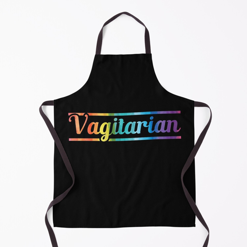 Funny Vagitarian Lesbian Gay Couple Valentine's Day LGBT Grill Aprons for Kitchen BBQ Chef