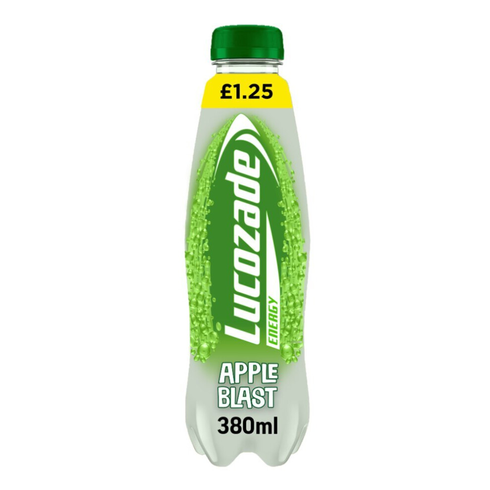 Lucozade Energy Apple Blast 380ml (Pack of 12)