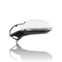 Car Electric Folding Rearview Mirror Assembly Heating Mirror with Light for Golf 7 MK7 2014-2016 5GG 857 507 a Left