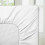 (Double, White) Luxury Extra Deep 25cm Fitted Bed Sheet - Single, Double, Super King Sizes (UK) 4