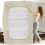 (King, Cream) Luxury Extra Deep 25cm Fitted Bed Sheet - Single, Double, Super King Sizes (UK) 1