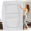 (Double, White) Luxury Extra Deep 25cm Fitted Bed Sheet - Single, Double, Super King Sizes (UK) 1