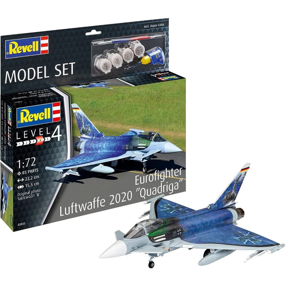 Revell Eurofighter Luftwaffe 2020 Quadriga 1:72 Scale Model Kit