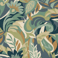 Belgravia Decor Casa Green Wallpaper 5900