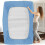 (Single, Sky Blue) Luxury Extra Deep 25cm Fitted Bed Sheet - Single, Double, Super King Sizes (UK) 1