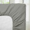 (Super King, Grey) Luxury Extra Deep 25cm Fitted Bed Sheet - Single, Double, Super King Sizes (UK) 3
