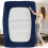 (Double, Navy Blue) Luxury Extra Deep 25cm Fitted Bed Sheet - Single, Double, Super King Sizes (UK) 1