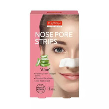 Purederm Aloe Vera Nose Pore Strips (6 strips)