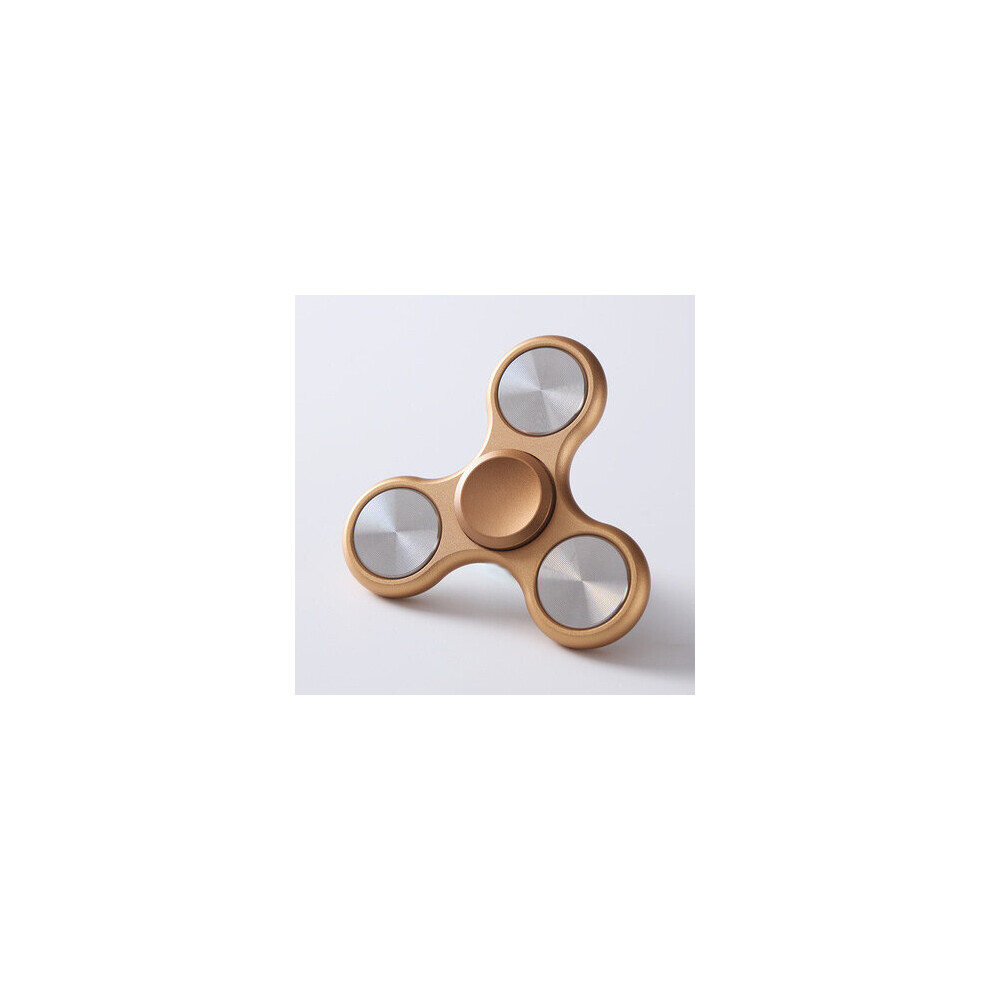 Photos - Educational Toy Metal Alloy Fidget Spinner EDC High Speed Fingertip Spinners Adults Antistress Toys For Children ADHD(Gold Fidget Spinner)